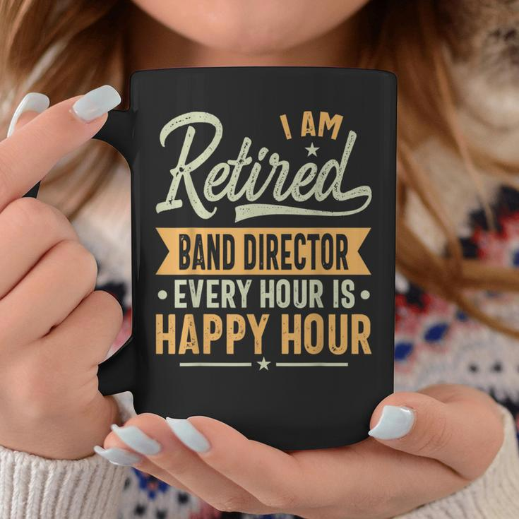 Band Director Retired Coffee Mug Unique Gifts