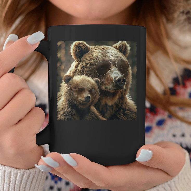 Bären Grizzlybär Braunbär Bär Geschenk Papa & Mama Bären Tassen Lustige Geschenke