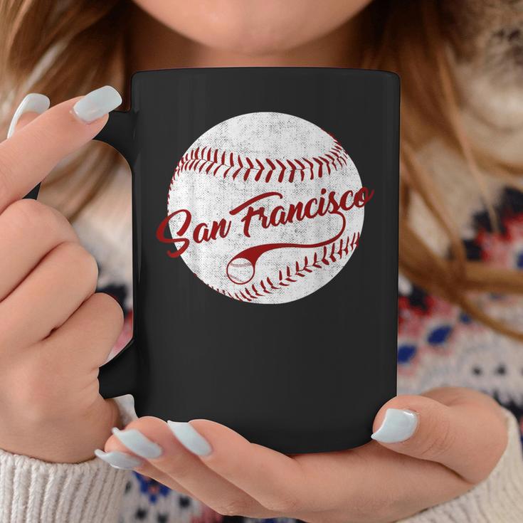 Baseball San Francisco Vintage Giant Ball National Pastime Coffee Mug Unique Gifts