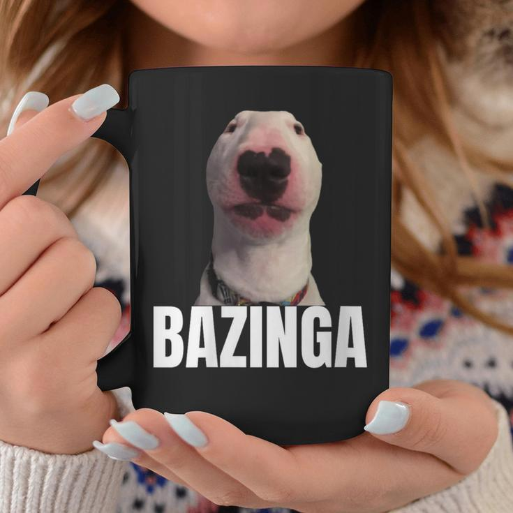 Bazinga Cringe Meme Dog Genz Trendy Nager Slang Coffee Mug Unique Gifts