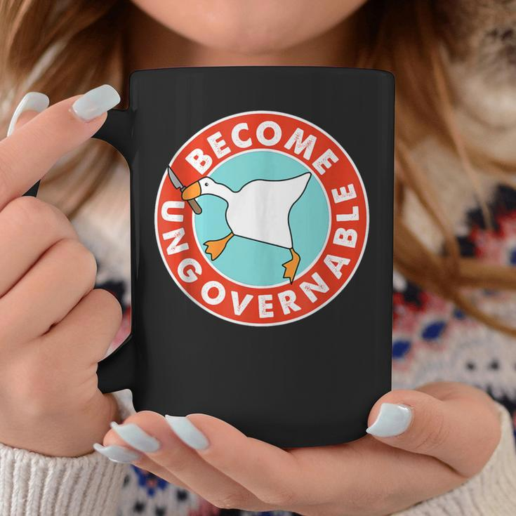 Become Ungovernable Goose Meme For Woman Coffee Mug Unique Gifts