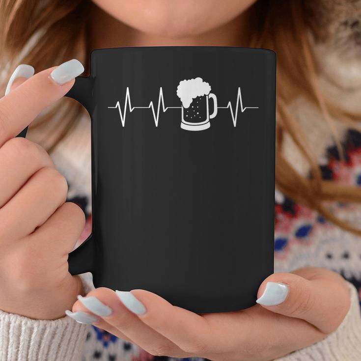 Beer Heartbeat Beer Drinker Beer Fans Tassen Lustige Geschenke