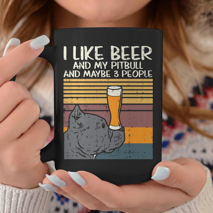 Beer Pitbull 3 People Drinking Pitties Dog Lover Owner Gif Coffee Mug Unique Gifts