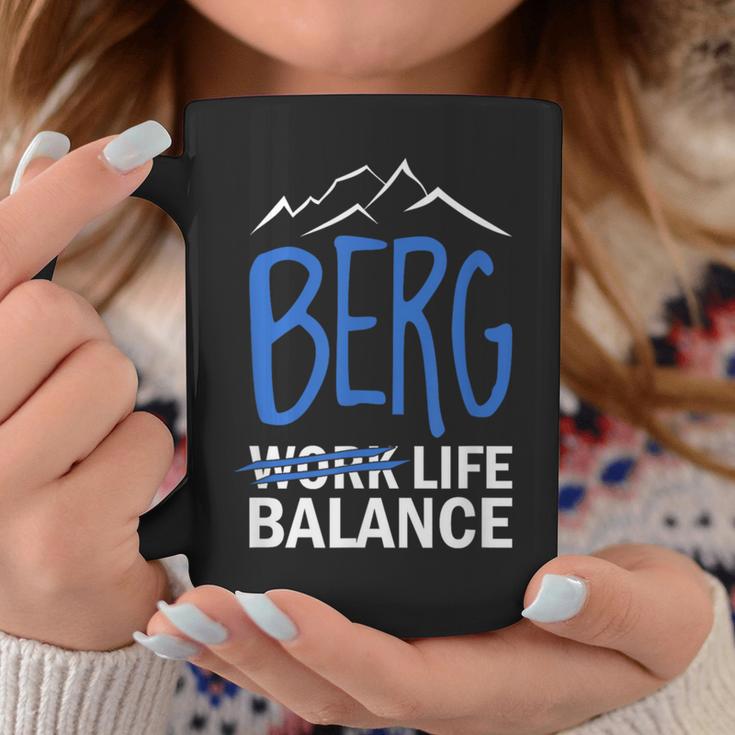 Berg Life Balance Tassen Lustige Geschenke