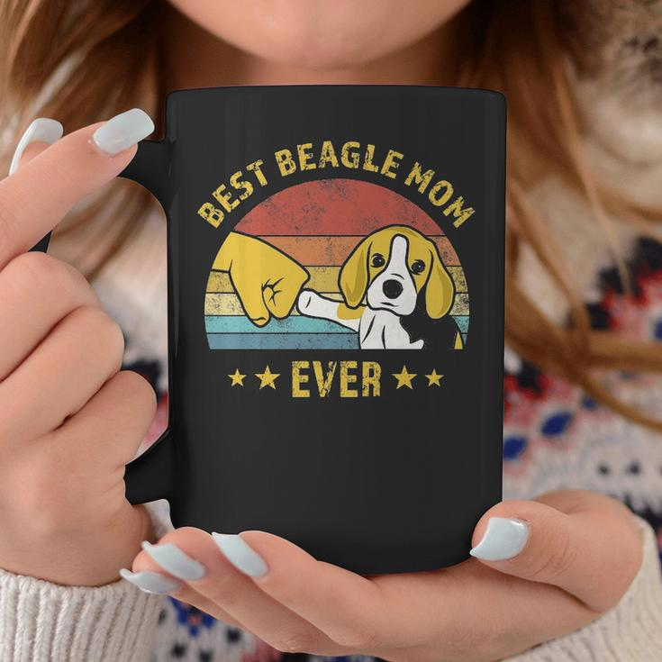 Best Beagle Mom Ever Retro Vintage Puppy Lover Coffee Mug Unique Gifts