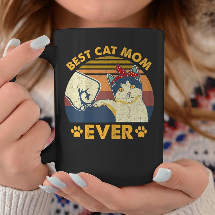 Best Cat Mom Ever Cute & Cat Mom Coffee Mug Unique Gifts