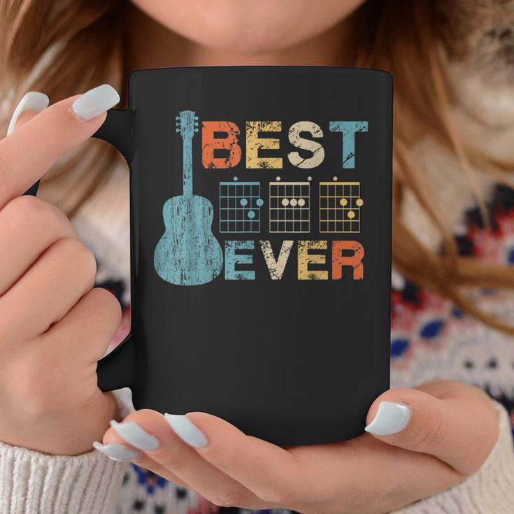 Best Dad Ever Guitar Chords Musician Father Day Coffee Mug Unique Gifts
