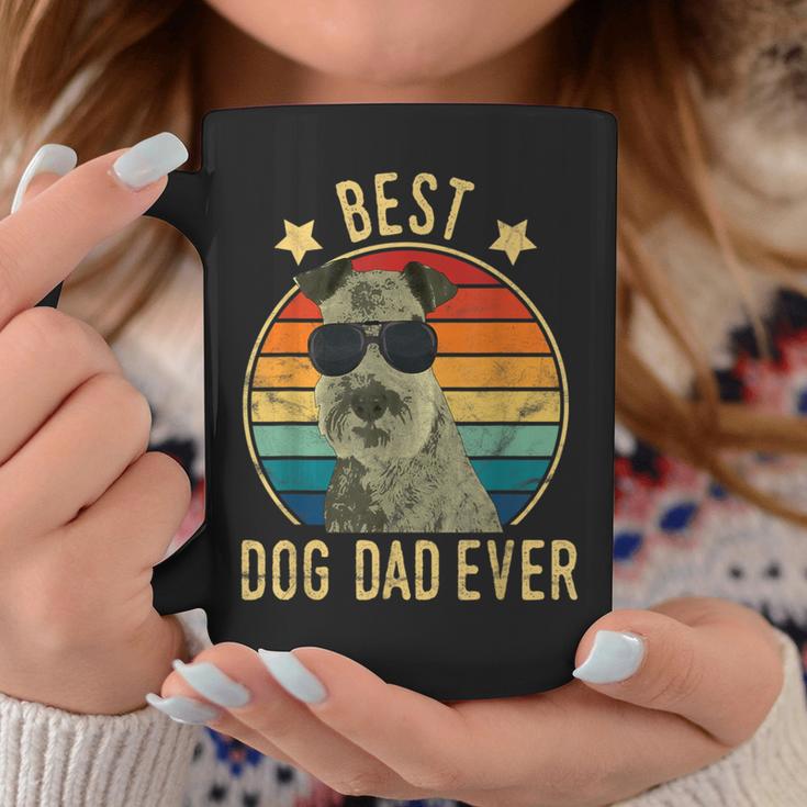 Best Dog Dad Ever Lakeland Terrier Father's Day Coffee Mug Unique Gifts