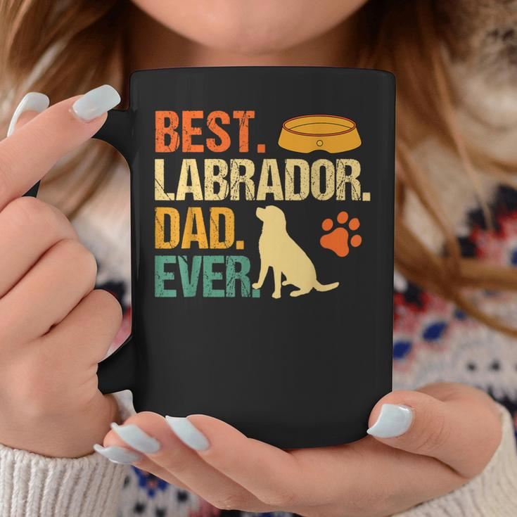 Best Labrador Dad Ever Fathers Day Retriever Dog Lover Coffee Mug Unique Gifts