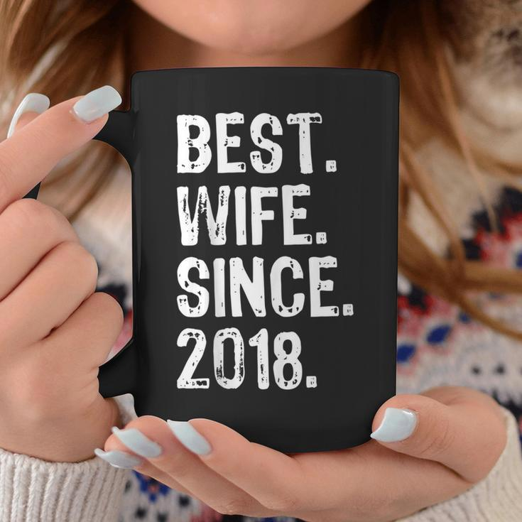 Best Wife Since 2018 1St Wedding Anniversary Coffee Mug Unique Gifts