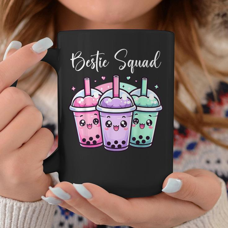 Bestie Squad Twin Day For Girls Bff Boba Tea Best Friend Coffee Mug Unique Gifts