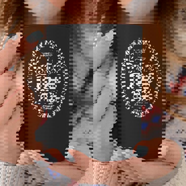 Besties Trip 2024 Trendy Girls Travel Best Friend Coffee Mug Funny Gifts