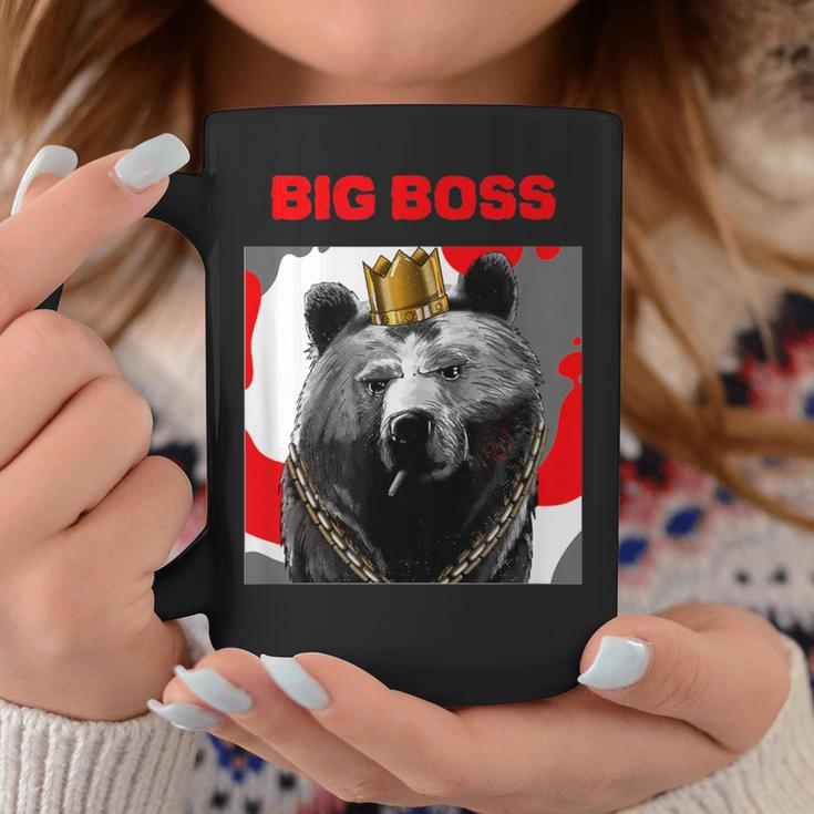 Big Boss Bear Coffee Mug Unique Gifts