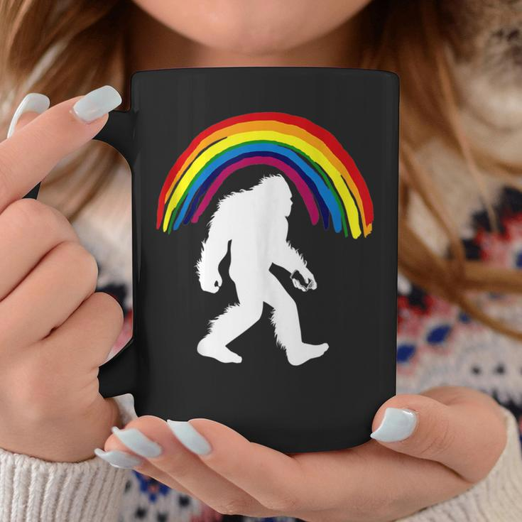 Bigfoot Graffiti Rainbow Sasquatch Tagger Coffee Mug Unique Gifts