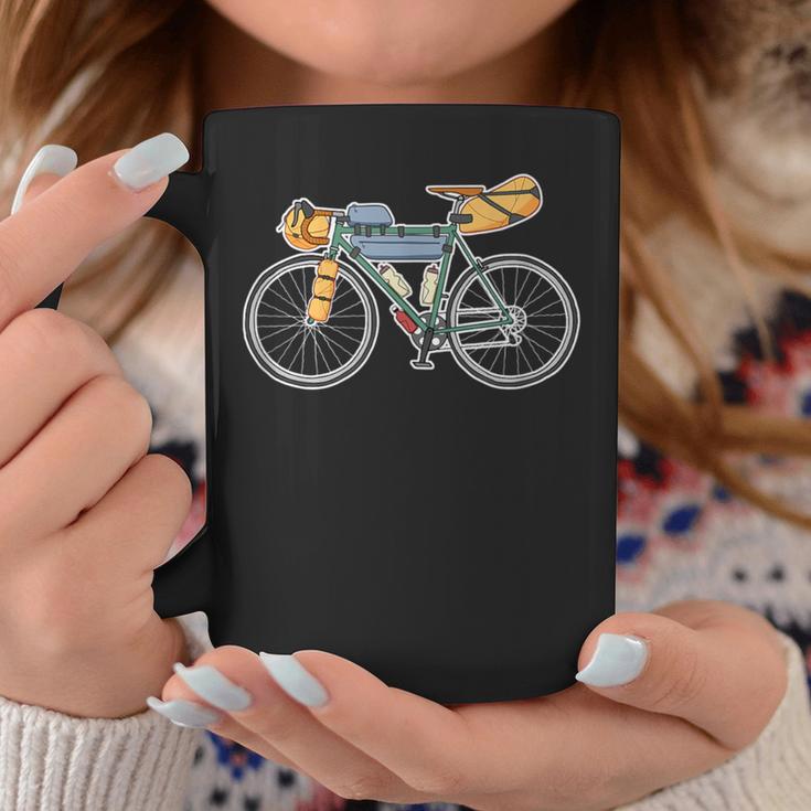 Bikepacking Bike Gravel Bicycle Coffee Mug Unique Gifts