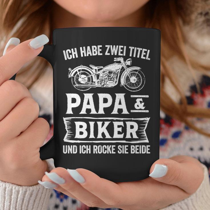 Biker Papa Motorradfahrer Motorrad Tassen Lustige Geschenke