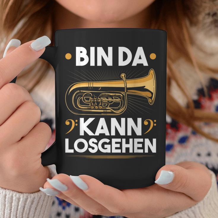 Bin Da Kann Losgehen Blow Music Bass Tubist B Tuba S Tassen Lustige Geschenke