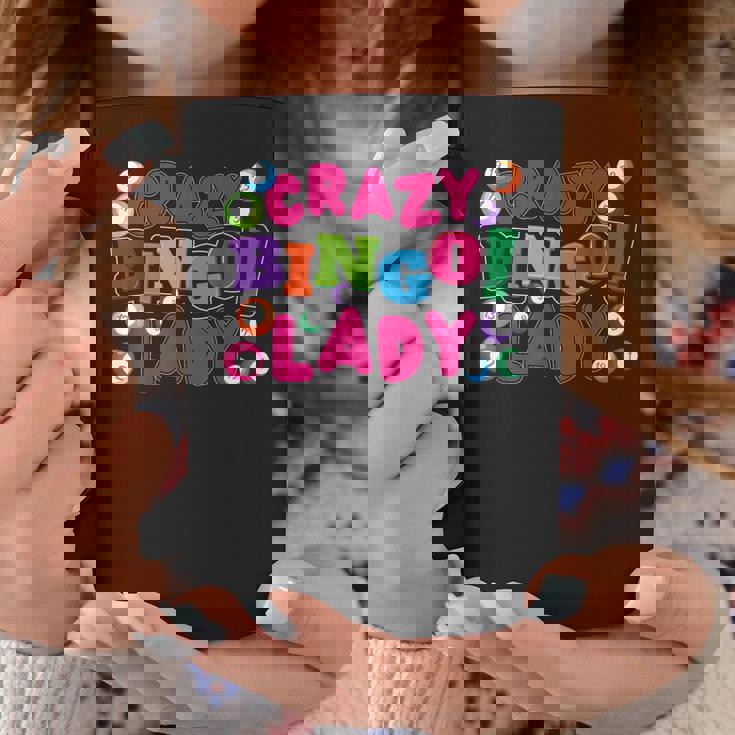 Bingo Player Crazy Bingo Lady Coffee Mug Personalized Gifts