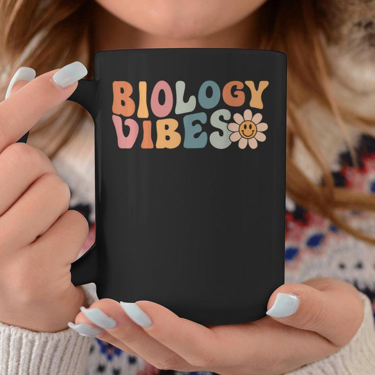Biology Vibes Biology Teacher Student First Day Of School Coffee Mug Personalized Gifts