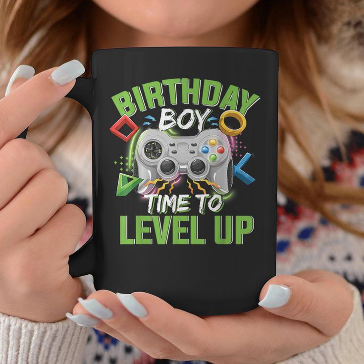 Birthday Boy Time To Level Up Video Game Coffee Mug Unique Gifts