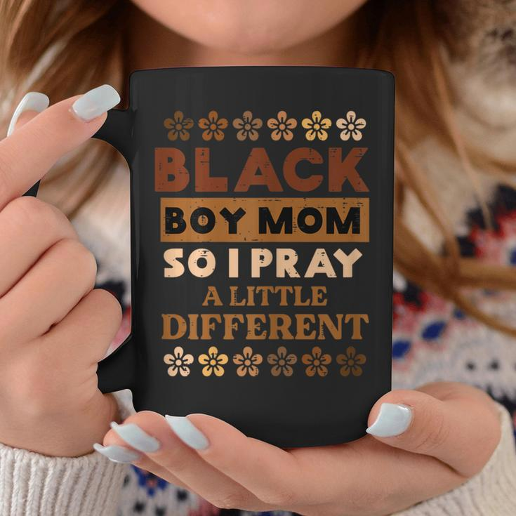 Black Boy Pray Little Different History Month Mama Mom Coffee Mug Personalized Gifts