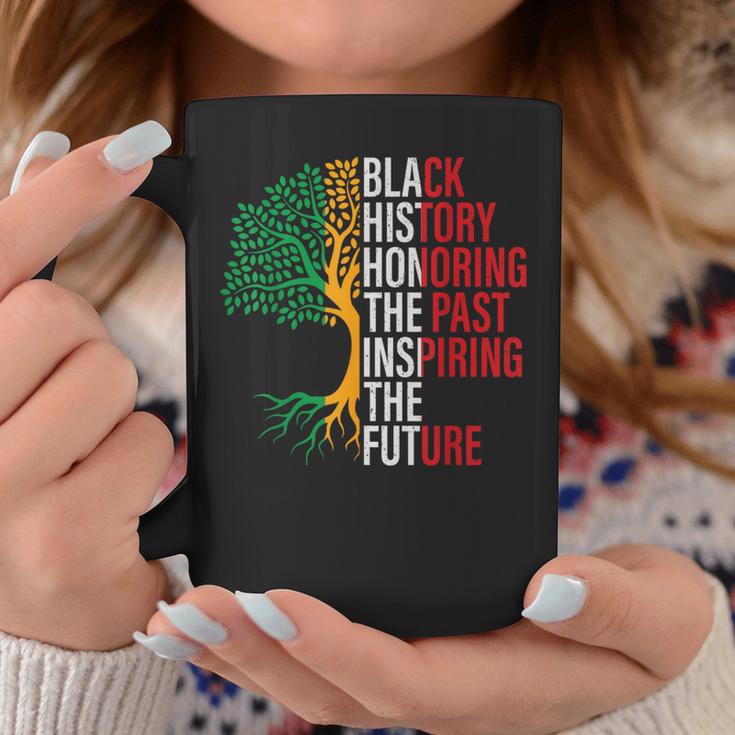 Black History Honoring The Past Inspiring The Future Teacher Coffee Mug Unique Gifts