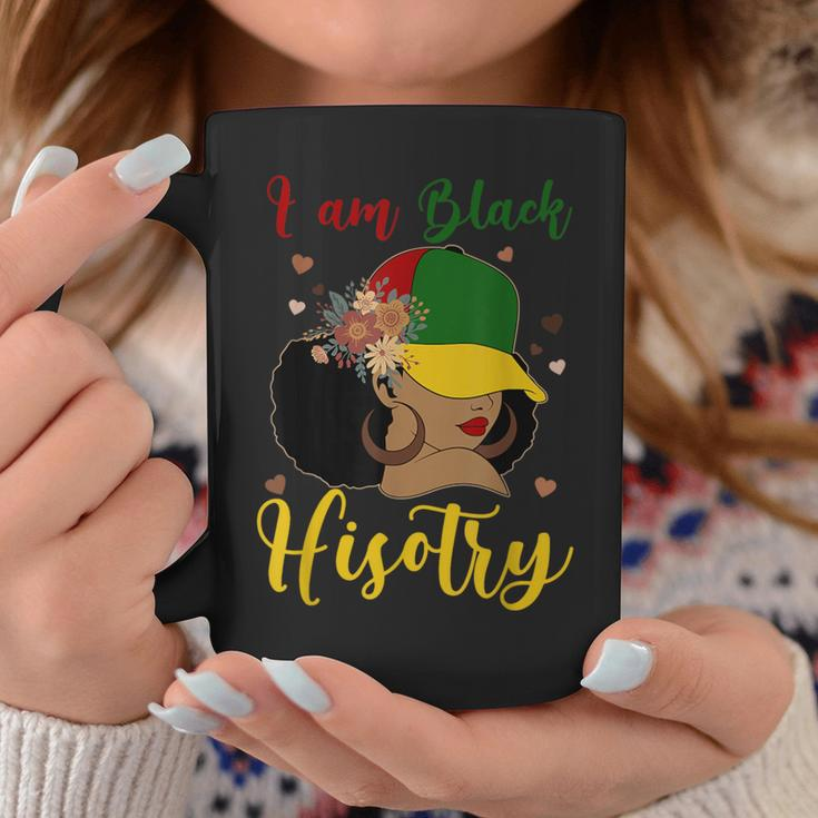 I Am Black History Black History Month African Girls Coffee Mug Unique Gifts