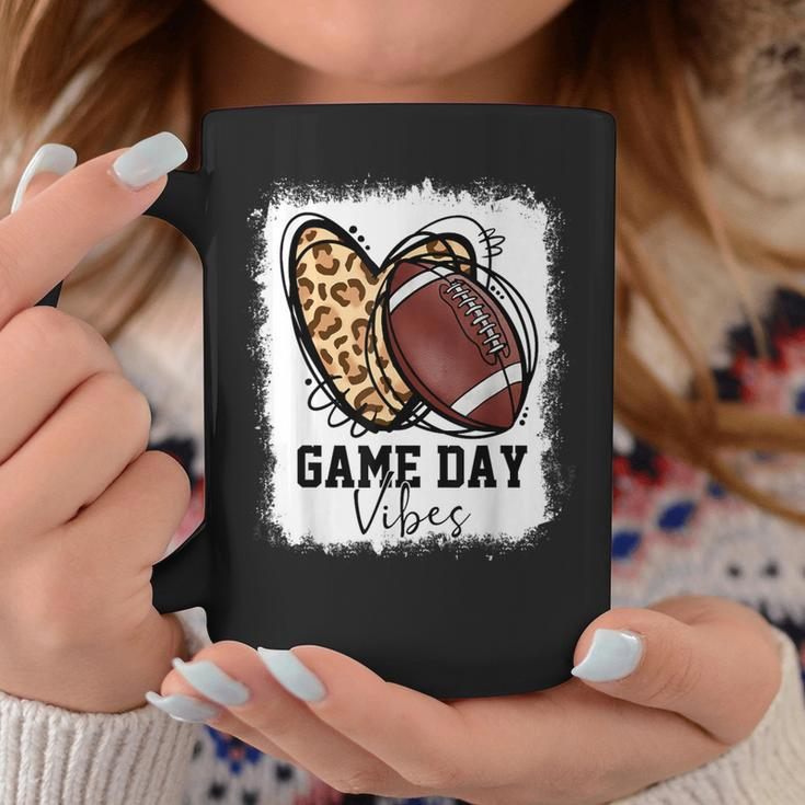 Bleached Football Game Day Vibes Football Mom Game Day Coffee Mug Unique Gifts