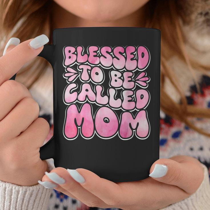 Blessed To Be Called Mom Mother's Day Groovy Coffee Mug Personalized Gifts