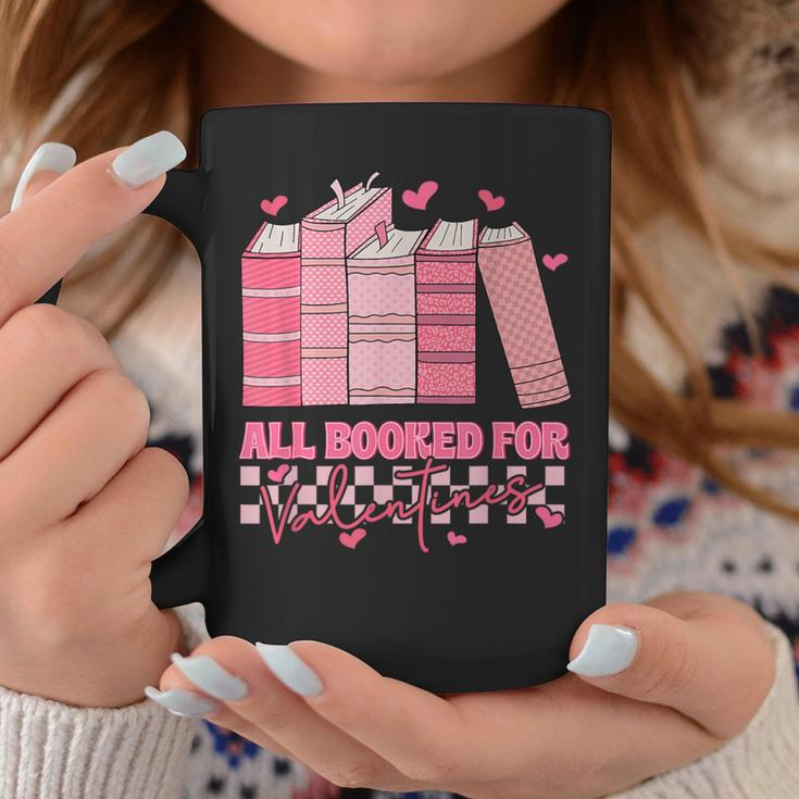 All Booked For Valentines Day Teachers Book Lovers Librarian Coffee Mug Unique Gifts