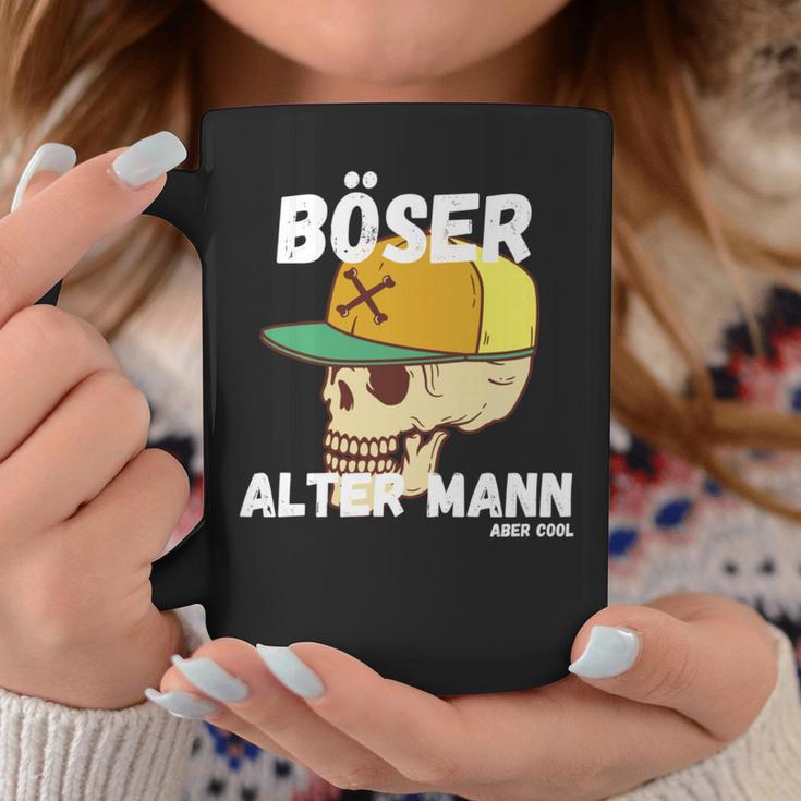 Böser Alter Mann Papa Opa Totenkopf Skullintage Spruch Tassen Lustige Geschenke