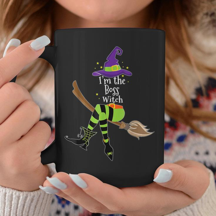 Im The Boss Witch Halloween Matching Group Costume Coffee Mug Unique Gifts