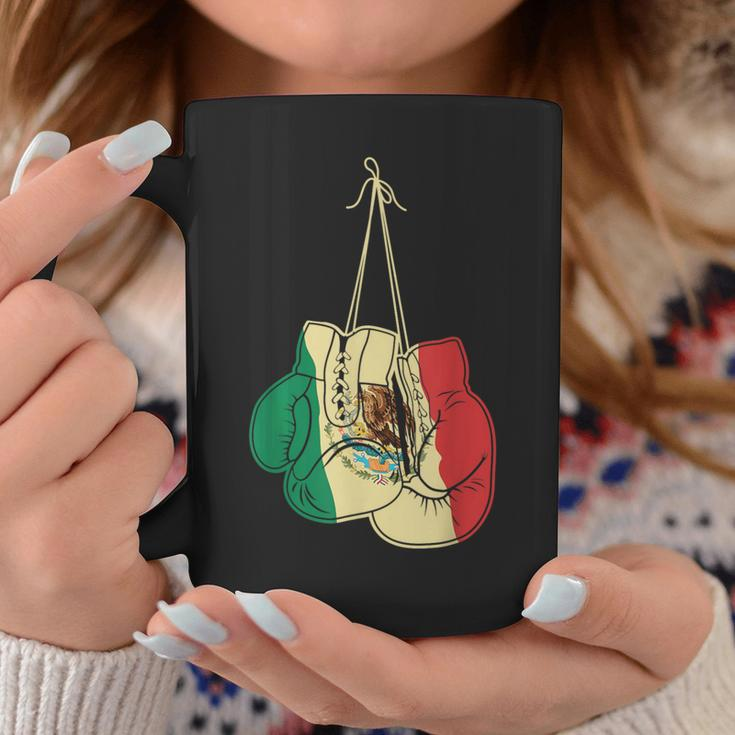 Boxing Gloves Mexican Flag Mexico Boxer Coach Coffee Mug Funny Gifts
