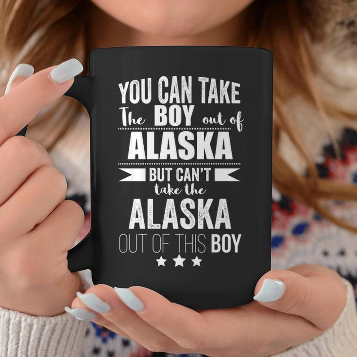 Can Take The Boy Out Of Alaska Pride Proud Coffee Mug Unique Gifts