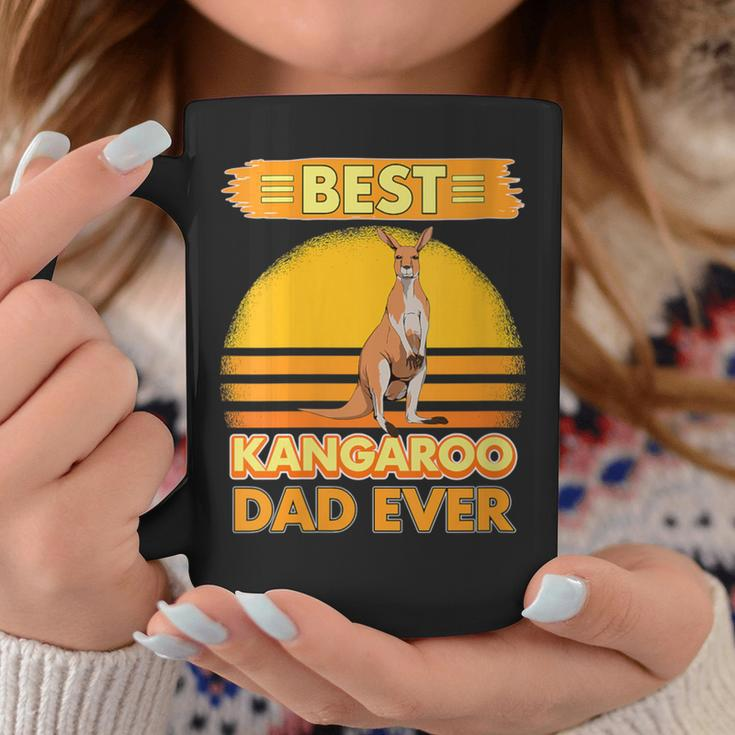 Boys Best Kangaroo Dad Ever Father's Day Kangaroo Coffee Mug Unique Gifts