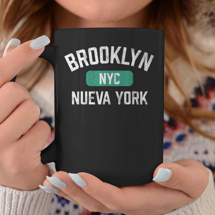 Brooklyn Nueva York Nyc New York Vintage Athletic Spanish Coffee Mug Unique Gifts