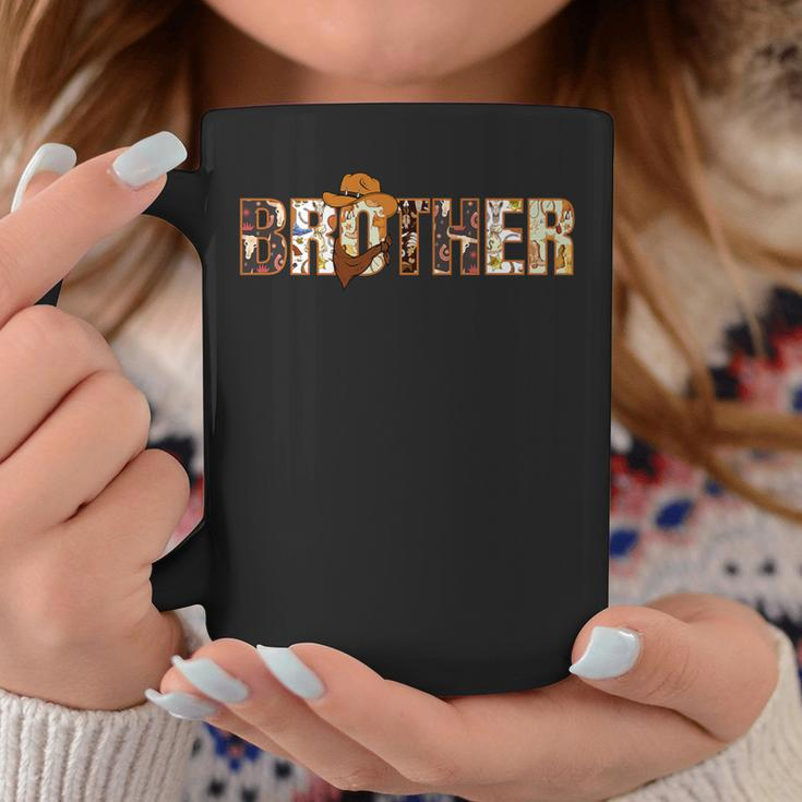 Brother Of The Birthday Boy Western Rodeo Family Matching Coffee Mug Unique Gifts