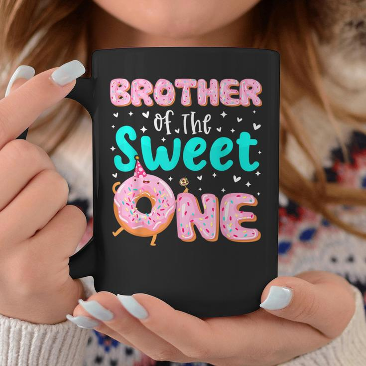 Brother Of The Sweet One 1St Birthday Donut Theme Family Coffee Mug Funny Gifts