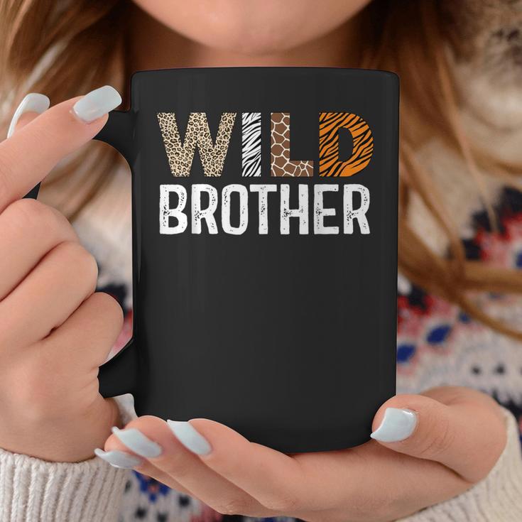 Brother Of The Wild One Zoo Birthday Safari Jungle Family Coffee Mug Unique Gifts