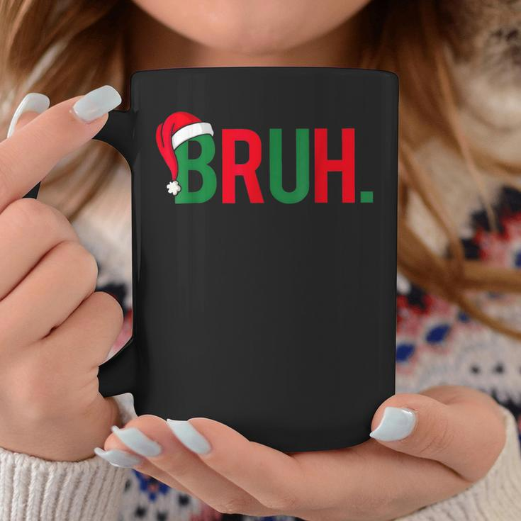 Bruh Christmas Sarcastic Coffee Mug Unique Gifts