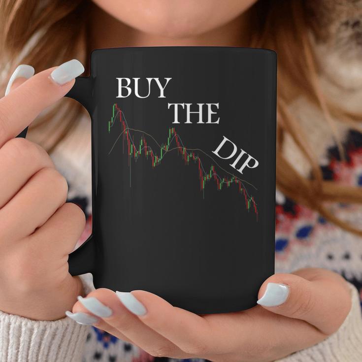 Buy The Dip Cryptocurrency Stock Btc Bitcoin Trading Meme Coffee Mug Unique Gifts