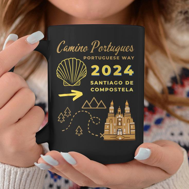 Camino Portugues Santiago De Compostela Portuguese Way 2024 Tassen Lustige Geschenke