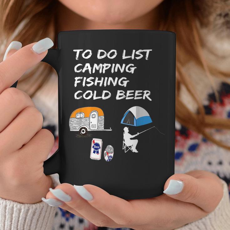 Camping Fishing Beer To Do List Coffee Mug Unique Gifts