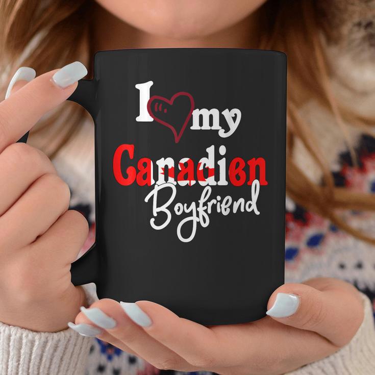 Canada I Love Canadien Boyfriend Couple Matching Coffee Mug Unique Gifts