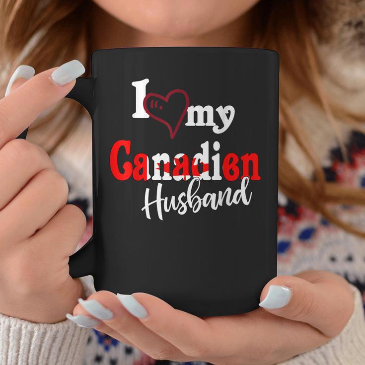 Canada I Love My Canadien Husband Couple Matching Coffee Mug Unique Gifts