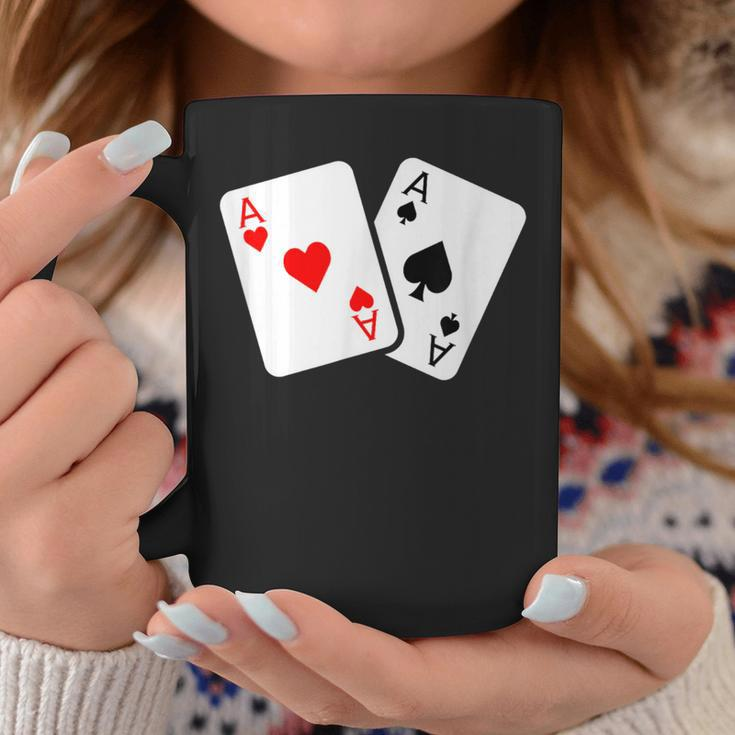 Card Game Spades And Heart As Cards For Skat And Poker Tassen Lustige Geschenke