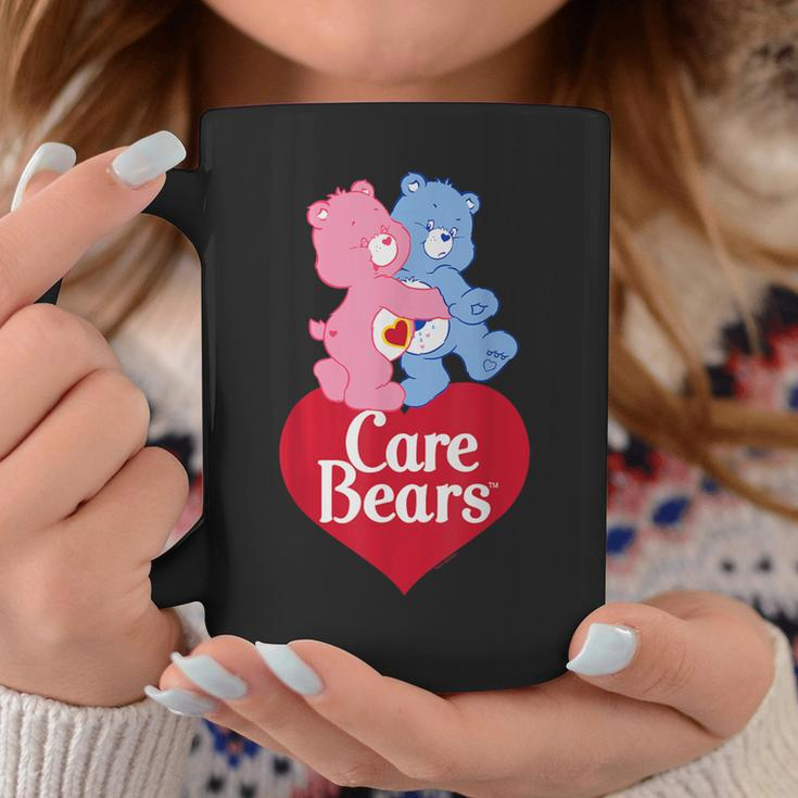 Care Bears Love-A-Lot Bear & Grumpy Valentine Hug Logo Coffee Mug Unique Gifts