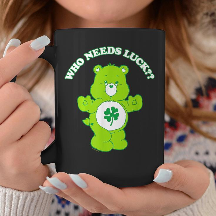 Care Bears St Patrick's Day Good Luck Bear Who Needs Luck Coffee Mug Funny Gifts