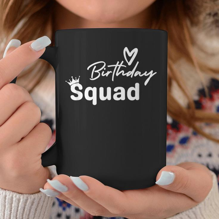 Celebration Squad For Girl's Birthday Party Women Coffee Mug Unique Gifts