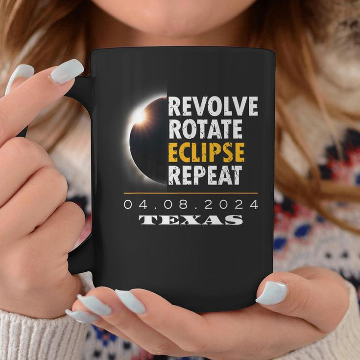 Celestial Wonder 2024 Texas Eclipse Astronomical Event Coffee Mug Unique Gifts